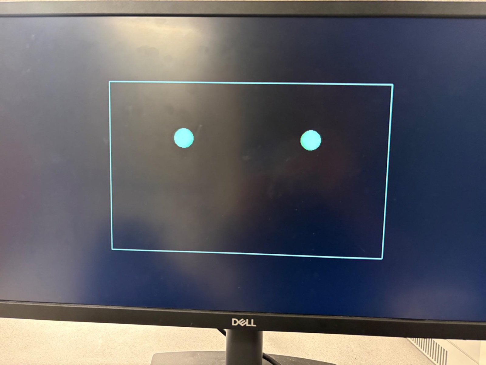 First VGA demo: two bouncing balls